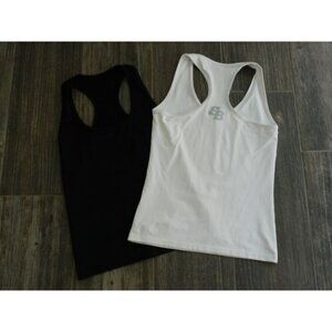 BB by Belen Berbel size Small 2 tennis Tank Tops Women - Black & White